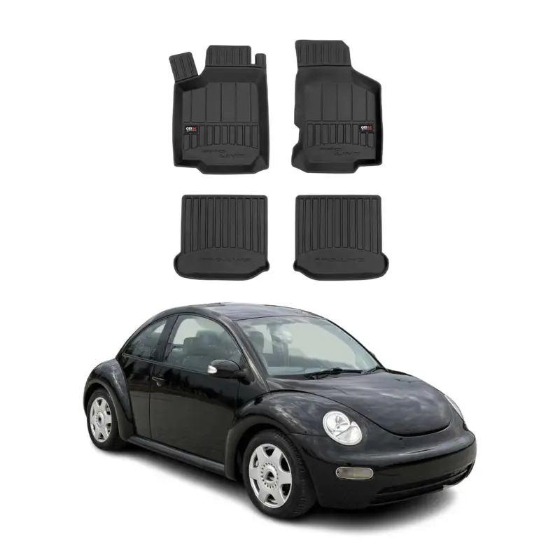 Finale Aktion OMAC Gummi Fußmatten für Seat Leon 1999-2005 Premium TPE 3D Automatten 4tlg