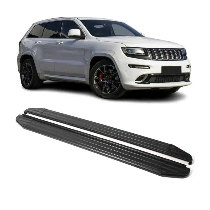 Geprüft Trittbretter Seitenschweller für Jeep Grand Cherokee 2010-2024 ABE Alu