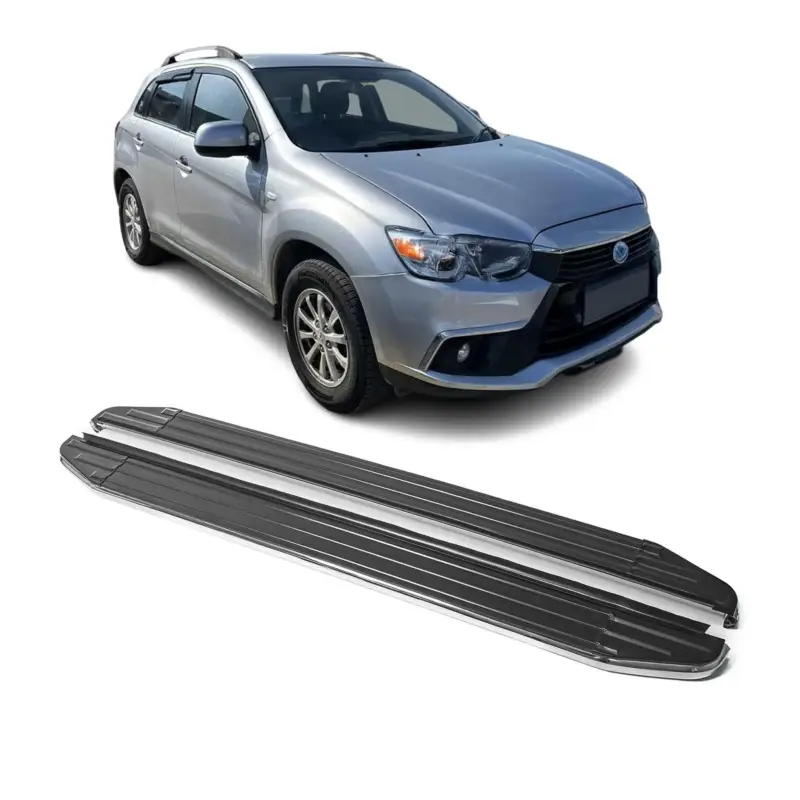 Trittbretter Seitenschweller für Mitsubishi ASX 2010-2024 ABE Alu Garantierte Lieferung