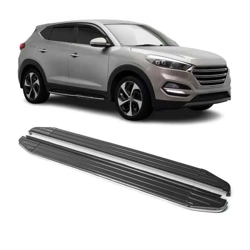 Neue Kollektion Trittbretter Seitenschweller für Hyundai Tucson 2015-2020 ABE Alu