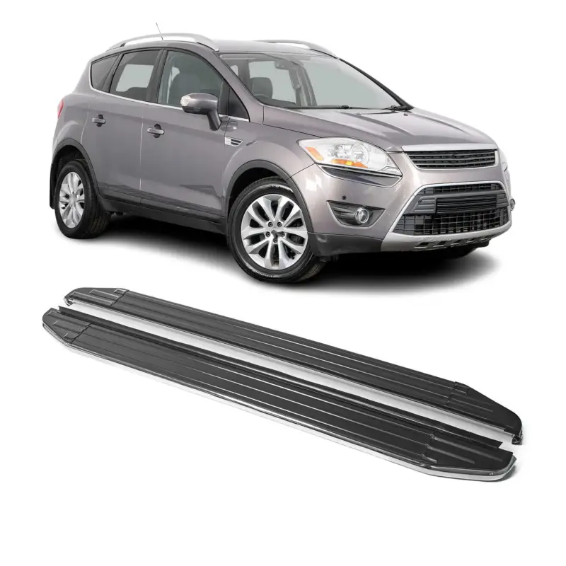 Trittbretter Seitenschweller für Ford Kuga I 2008-2012 ABE Alu Highlight