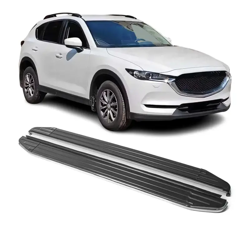 Preisknaller Trittbretter Seitenschweller für Mazda CX-5 2017-2024 ABE Alu