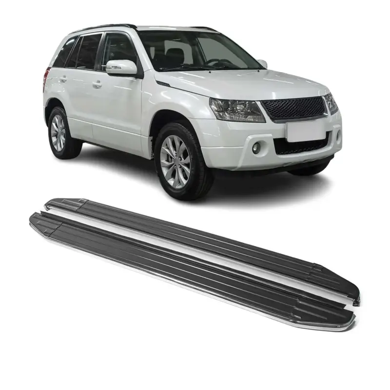 Echt Trittbretter Seitenschweller für Suzuki Grand Vitara 2005-2016 ABE Alu