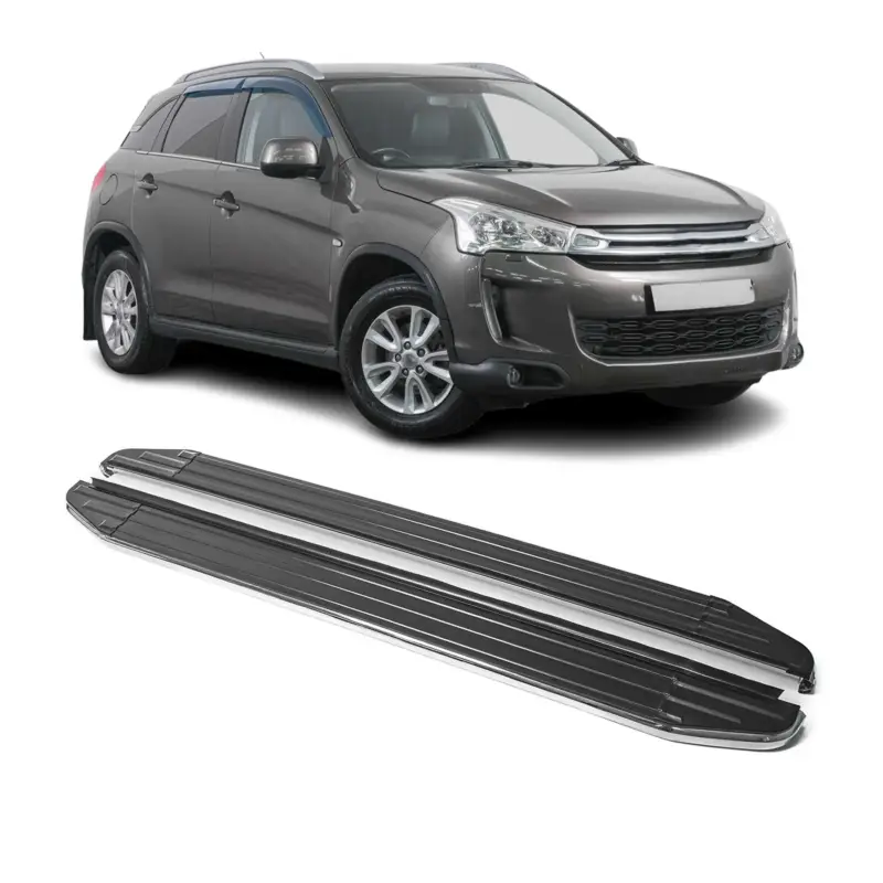 Beliebt Trittbretter Seitenschweller für Citroen C4 AirCross 2012-2024 ABE Alu