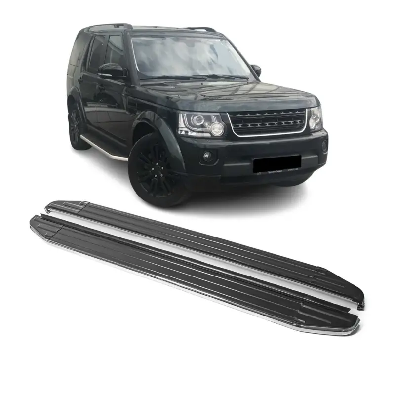 Trittbretter Seitenschweller für Land Rover Discovery 4 2010-2017 ABE Alu Neu Im Sortiment