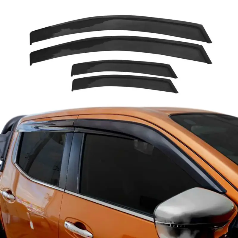 4x Windabweiser Regenabweiser für Isuzu D-Max 2019-2026 Acryl Dunkel Finale Aktion