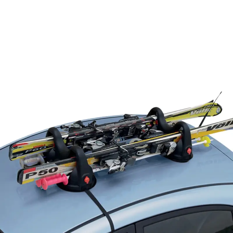 Menabo Magnetischer Skiträger Snowboardträger Dachträger Abschließbar Schwarz 2x Angebot