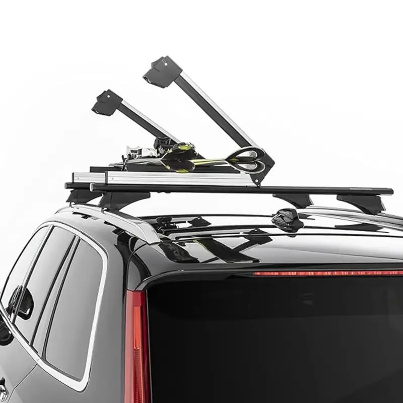 Menabo Skiträger Snowboard Träger Universal Abschließbar Schwarz 2x Preis Gesenkt