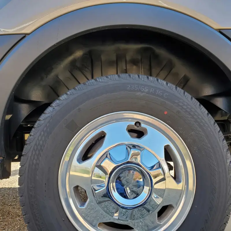 Beliebt Innenkotflügel Radlaufschutz Kotflügel für Ford Transit 2015-2026 Hinten ABS 2x