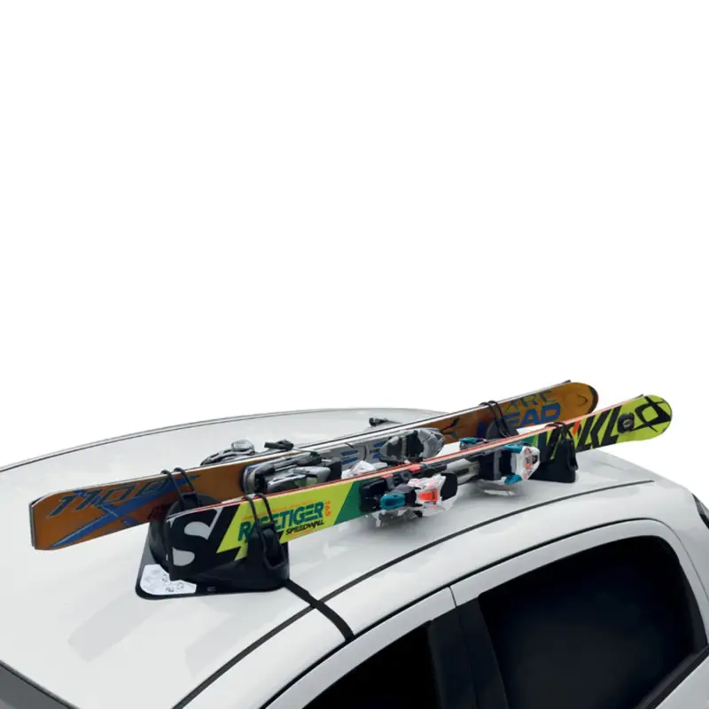 Menabo Skiträger Magnetischer Snowboard Dachträger Universal Abschließbar 2 tlg Heißes Angebot
