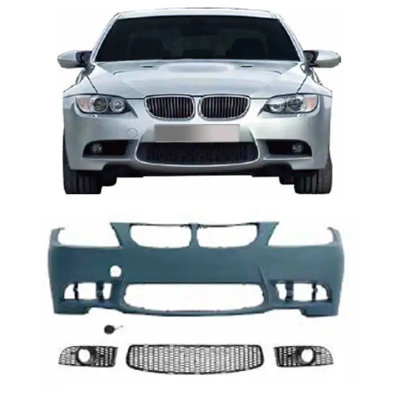 JOM Stoßstange für BMW E90/ E91 LCI 2008-09/2011 4-türer Schwarz Sofort Bestellen