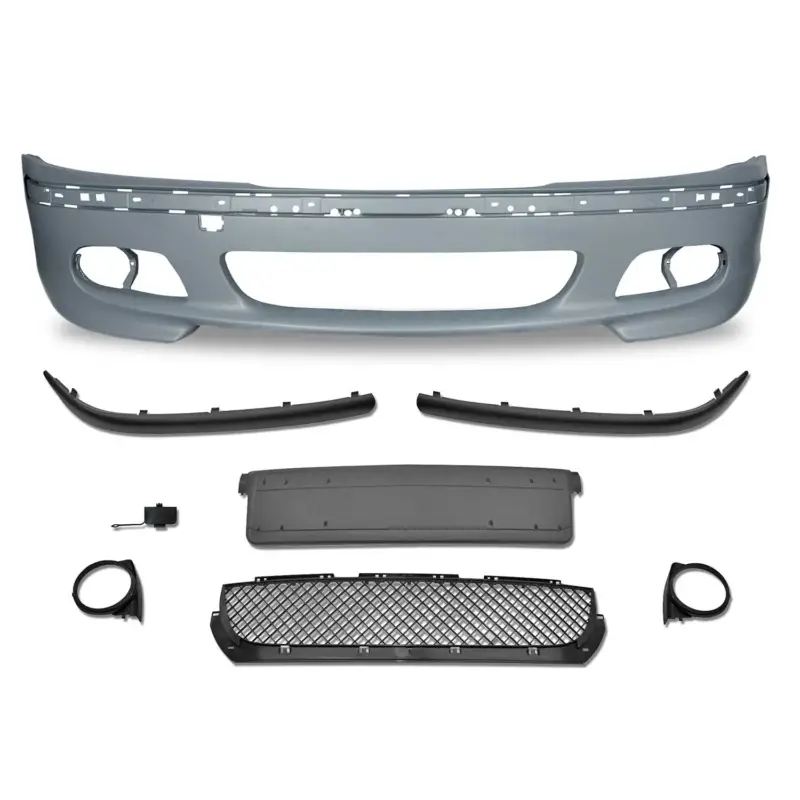 Online Kaufen JOM Frontstoßstange für BMW 3er E46 Limo 1998-2005 / Touring 1999-2005 Grau