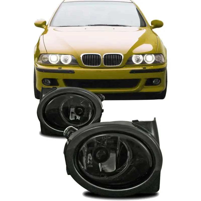 Bestseller JOM Nebelscheinwerfer für BMW 3er E46/ M3 + E39/ M5 Smokeglas mit Rahmen