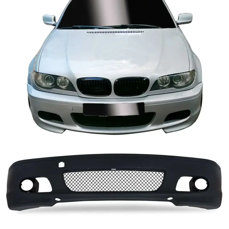 Sofort Bestellen JOM Stoßstange vorne für BMW 3er E46 Coupe/ Cabrio 1999-2007 Grau mit ABE