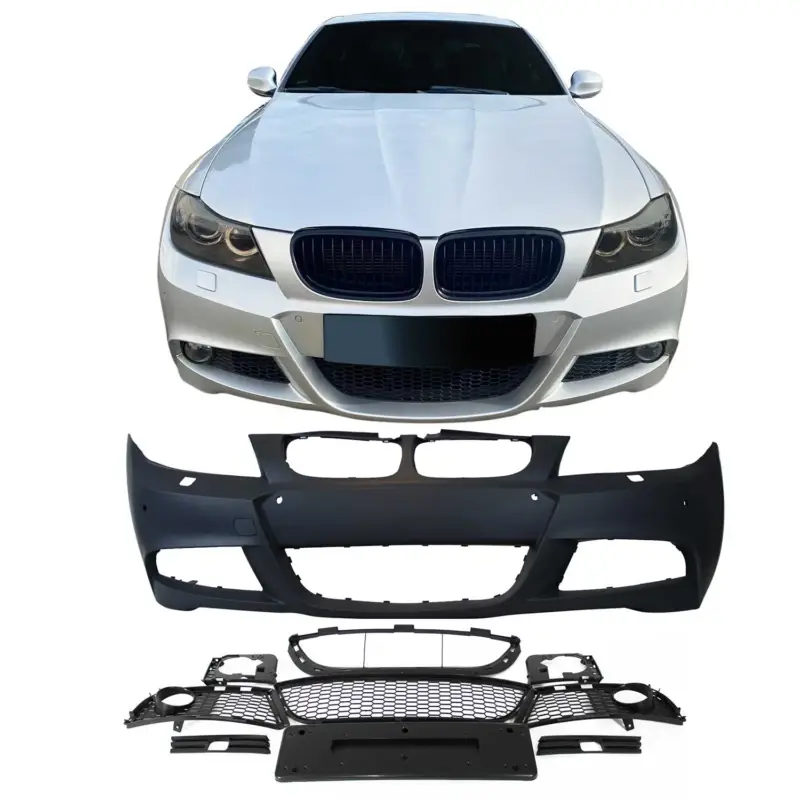 Bestseller JOM Stoßstange für BMW E90/ E91 LCI 2008-2011 ohne PDC Schwarz