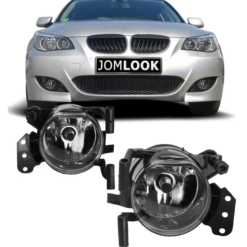 Top-Seller JOM Nebelscheinwerfer für BMW 3er E46 E90 E91 / 5er E60 E61 Klarglas