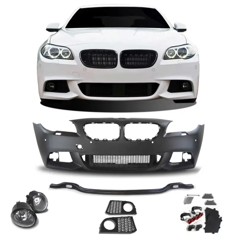 JOM Frontstoßstange für BMW 5er F10 F11 2010-2017 mit Nebelscheinwerfer Neu Im Sortiment