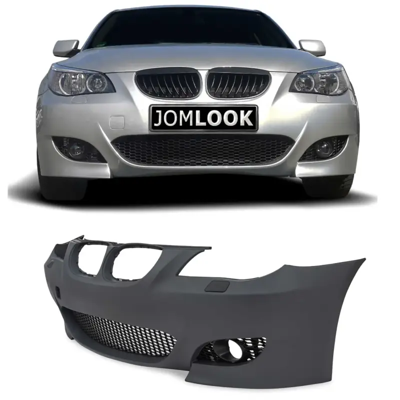 Versand Am Gleichen Tag JOM Stoßstange für BMW E60 Limo 2003-2010 / E61 Touring 2004-2007 Schwarz
