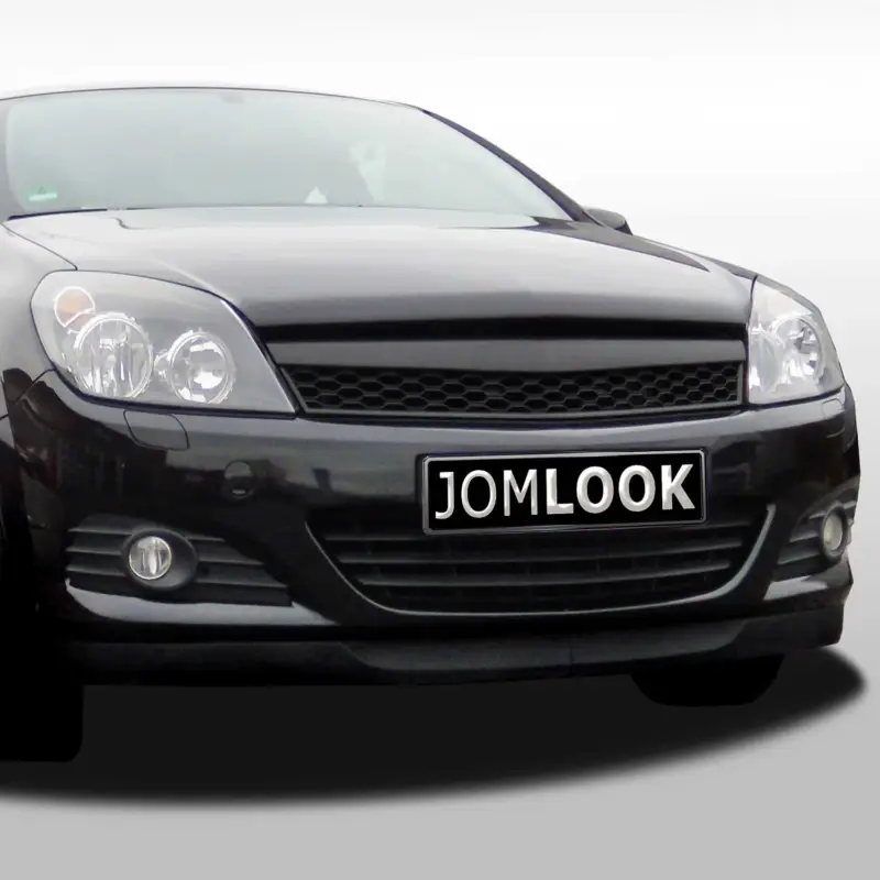 Markenprodukt JOM Kühlergrill Kühlergitter für Opel Astra H 3Türer 2005-2007 schwarz 1tlg