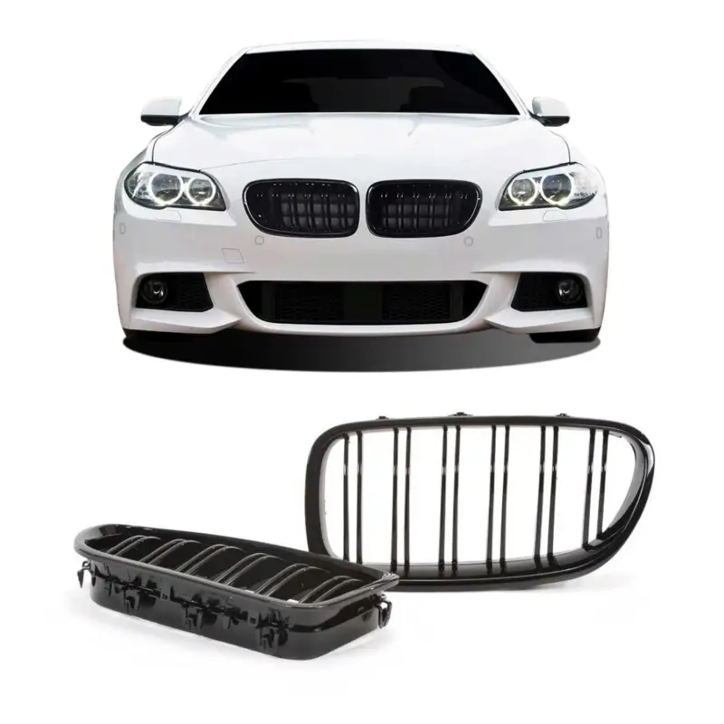 JOM Kühlergrill Kühlergitter für BMW 5er F10/F11/F18 2010-2015 schwarz 1tlg Bestpreis