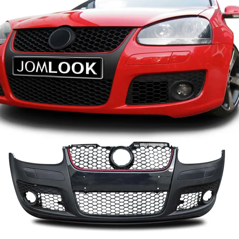 Preisreduziert JOM Stoßstange für vorne Kühlergrill VW Golf MK5 2003-2008 Schwarz