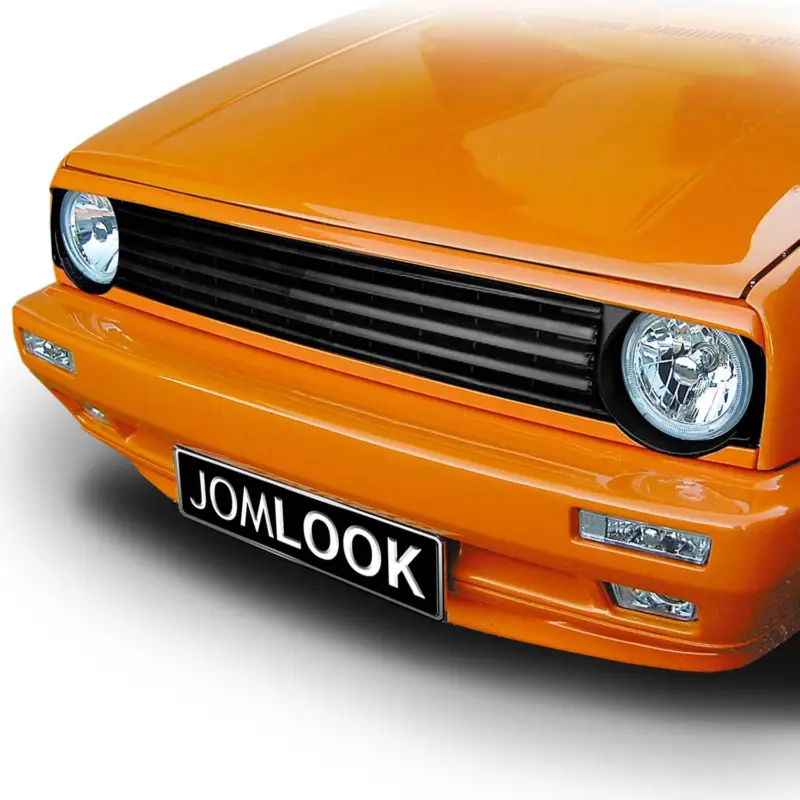Abverkauf JOM Kühlergrill Kühlergitter für VW Golf 2 1983-1992 Schwarz 1tlg