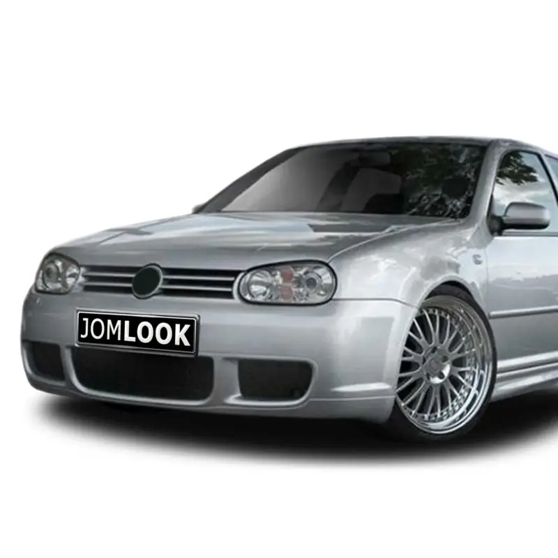 JOM Frontstoßstange Stoßstange für VW Golf 4 1997-2003 RS-Look mit ABE Schwarz Sonderaktion