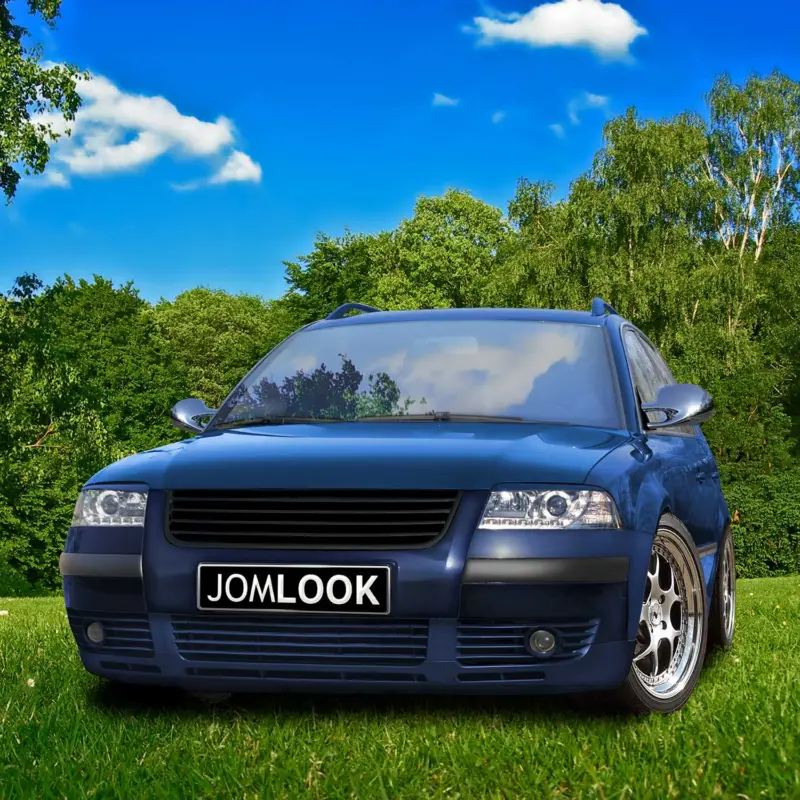 Markenprodukt JOM Kühlergrill Kühlergitter für VW Passat 3BG 2000-2005 schwarz 1tlg