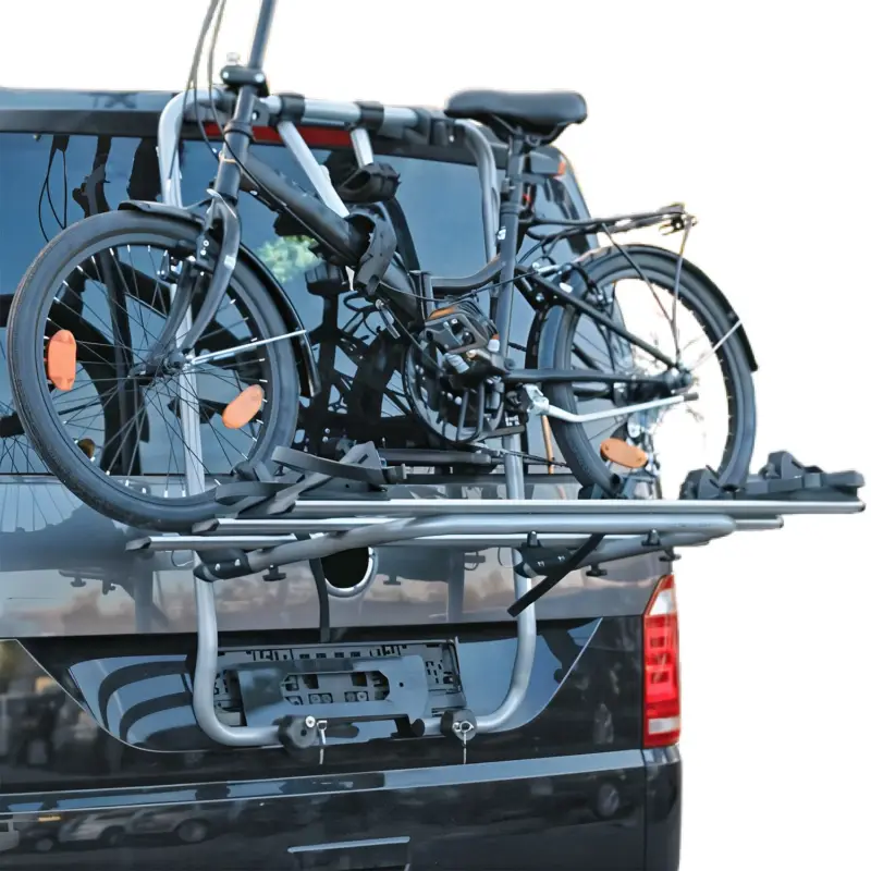Garantierte Lieferung Menabo Fahrradträger für VW Transporter Multivan Caravelle T5 2003-2015 Alu
