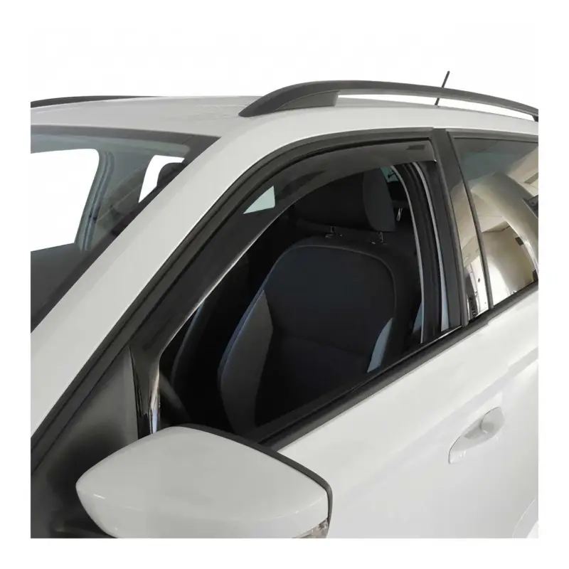 Jetzt Bestellen Windabweiser Regenabweiser für Skoda Fabia 2014-2020 Dunkel Acryl 2tlg