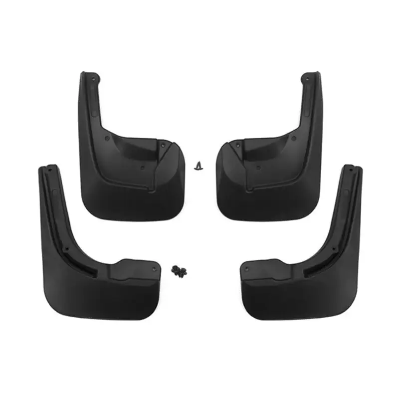 Schmutzfänger Kotflügel für Ssangyong Korando 2010-2026 Kunststoff Schwarz 4tlg Neu
