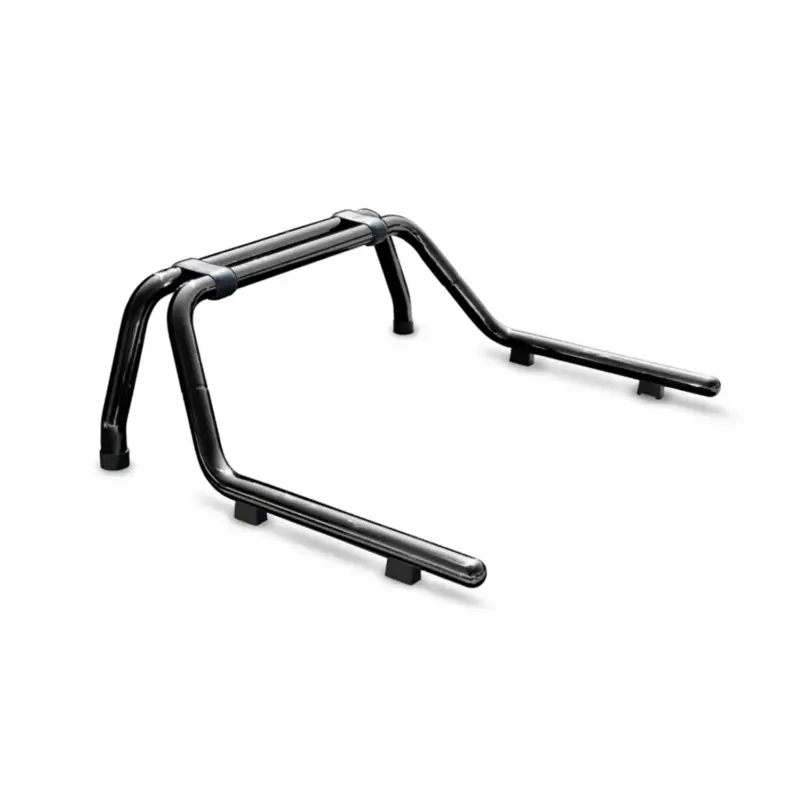 Überrollbügel Rollbar für Toyota Hilux 2006-2015 Gefärbten Stahl Ø60 Schwarz Preis Gesenkt