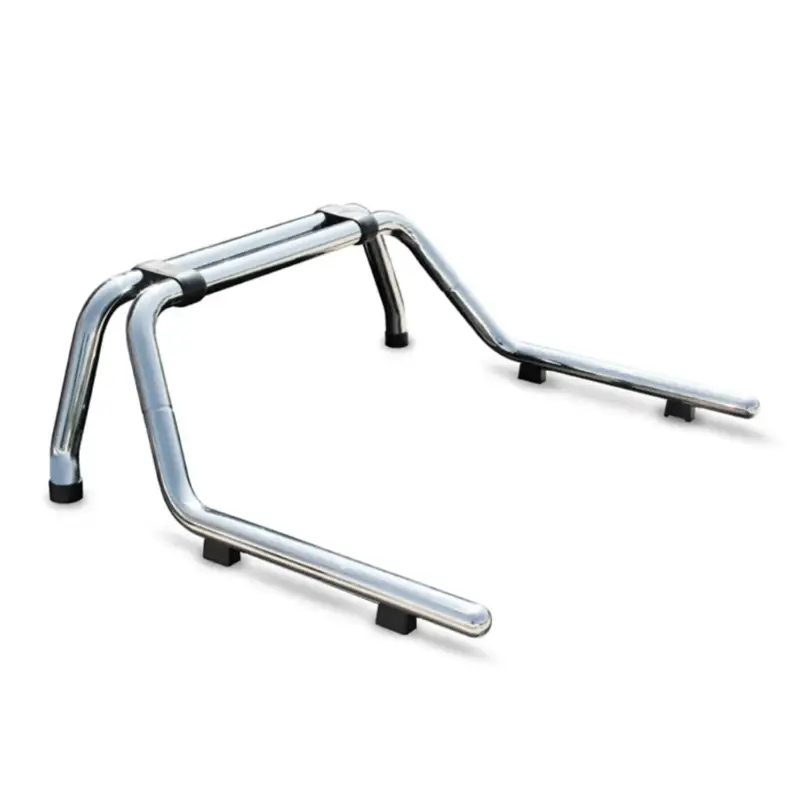 Überrollbügel Rollbar für Toyota Hilux 2005-2026 Gefärbten Stahl Ø60 Silber Top-Seller