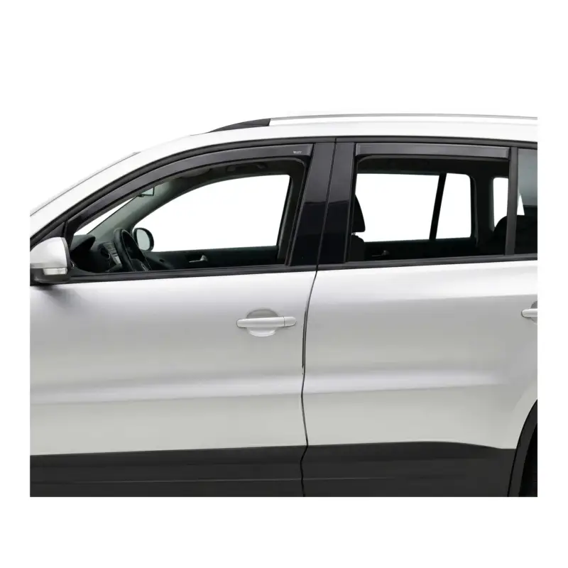 Windabweiser Regenabweiser für VW Tiguan 2007-2016 Dunkel Acryl 2tlg Neuheit