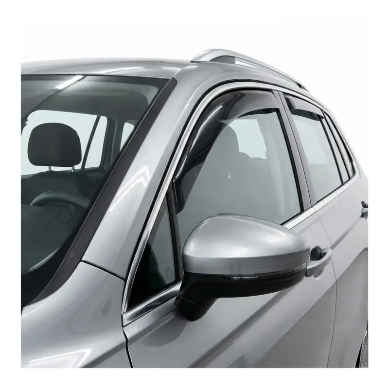 Letzte Chance Windabweiser Regenabweiser für VW Jetta 2010-2018 Dunkel Acryl 2tlg