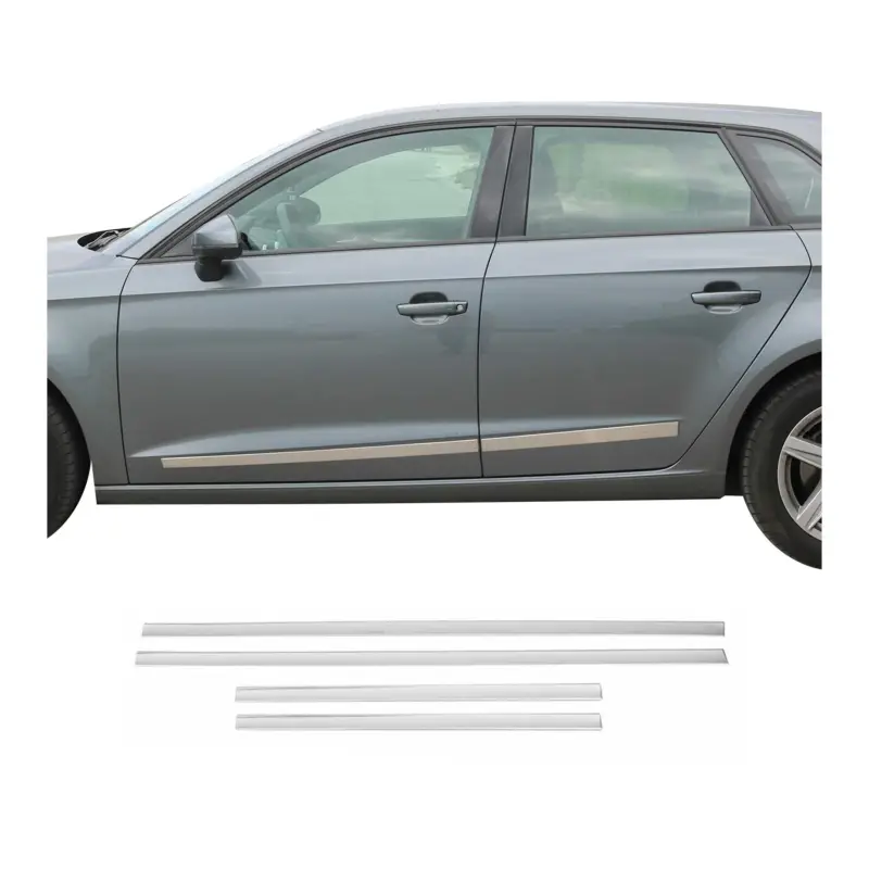 Türschutz Türleiste Seitentürleiste für VW Jetta 2005-2010 Edelstahl Chrom 4x Günstig