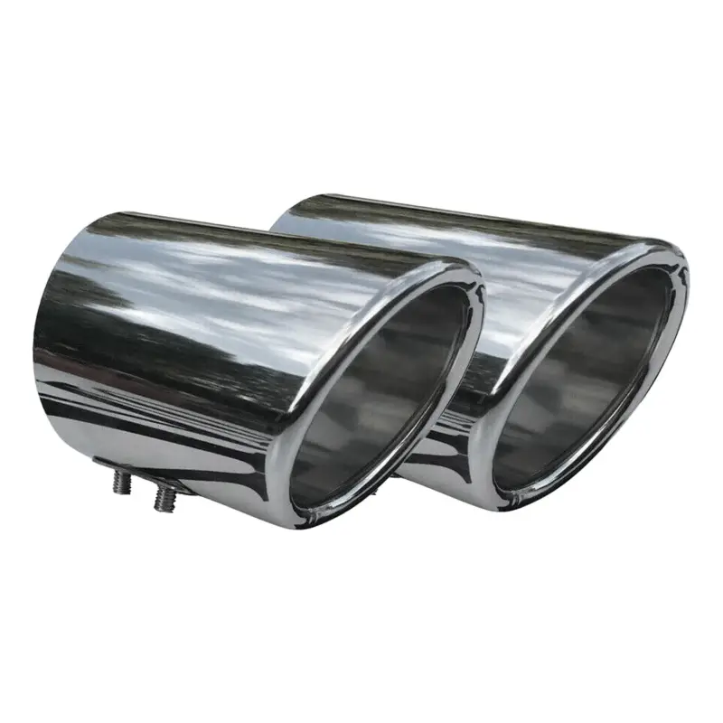 Auspuffblende Endrohr für Audi A3 1996-2026 Edelstahl Chrom 60mm 2tlg Angebot