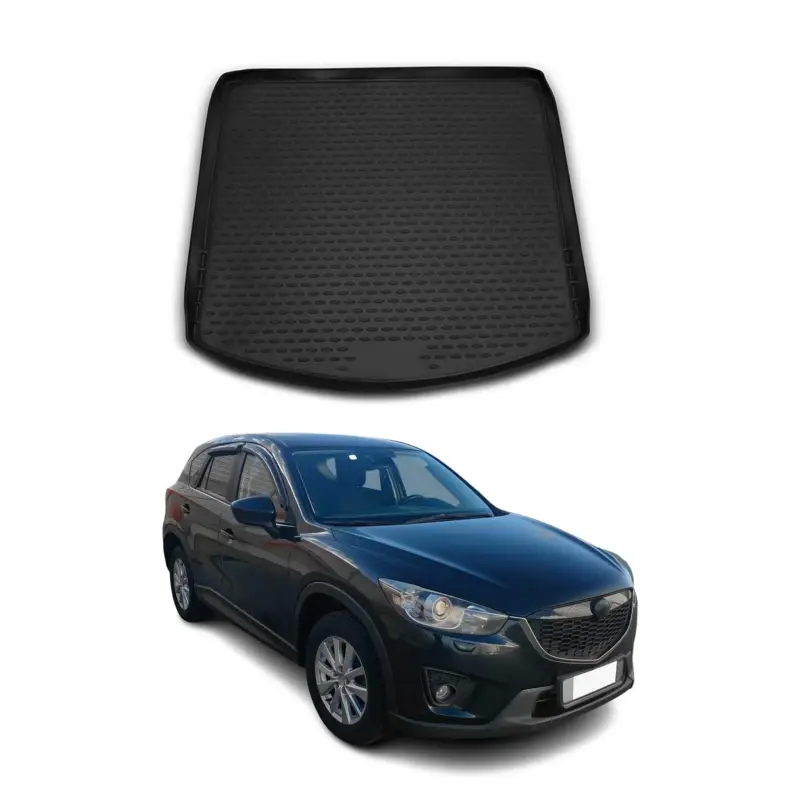 Kofferraummatte Kofferraumwanne für Mazda CX-5 2012-2017 Gummi TPE Schwarz Solange Der Vorrat Reicht