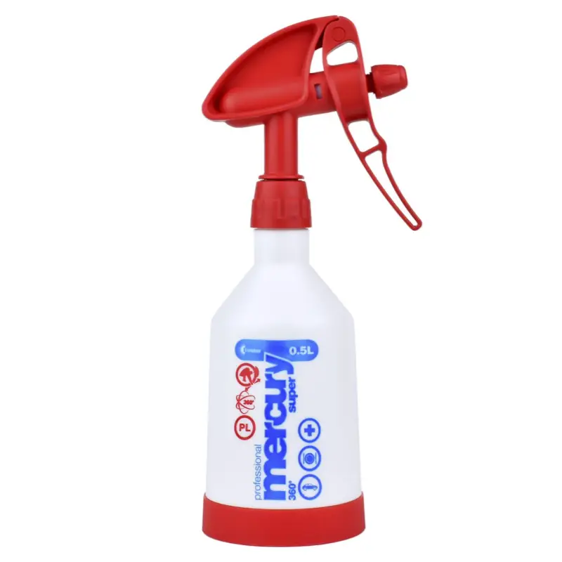 Kwazar Mercury Super 360 Pro+ Sprühflasche 500ml rot Schneller Versand