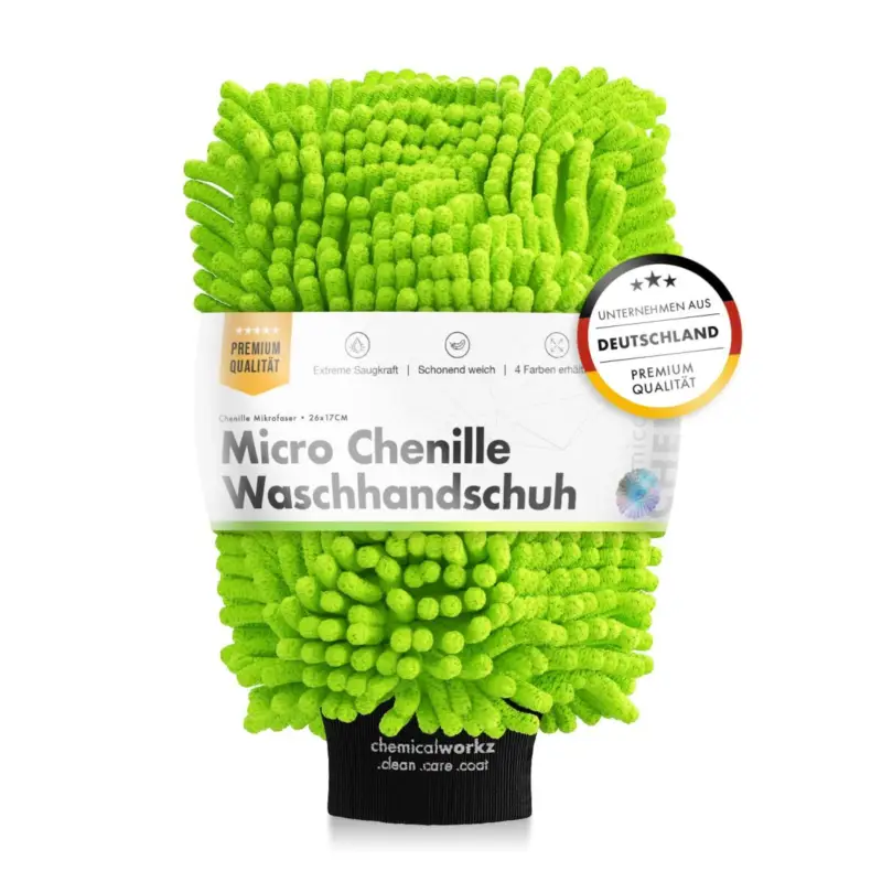 chemicalworkz Chenille Wash Mitt Grün Top-Preis