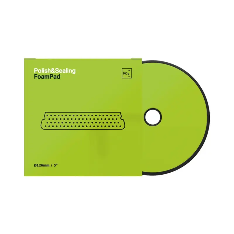 Koch Chemie Polish & Sealing Foam Pad Polierschwamm Ø126 Grün Zertifiziert
