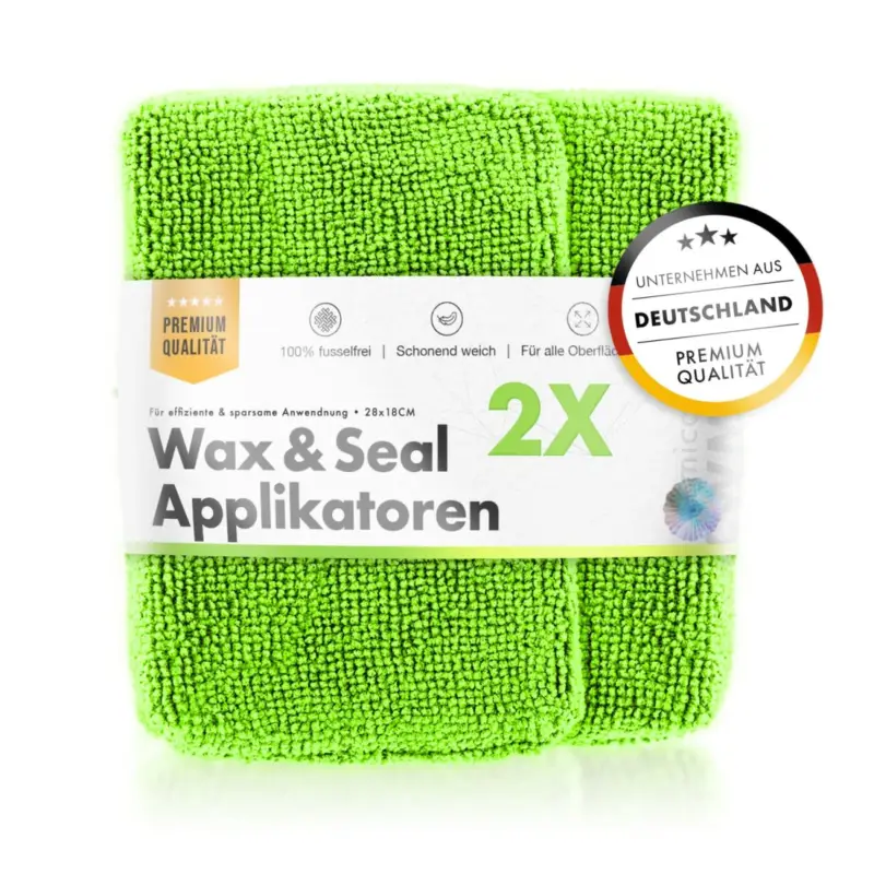 Wochenendangebot chemicalworkz Microfiber Waxing/Sealant Applicator Grün 2Stk.
