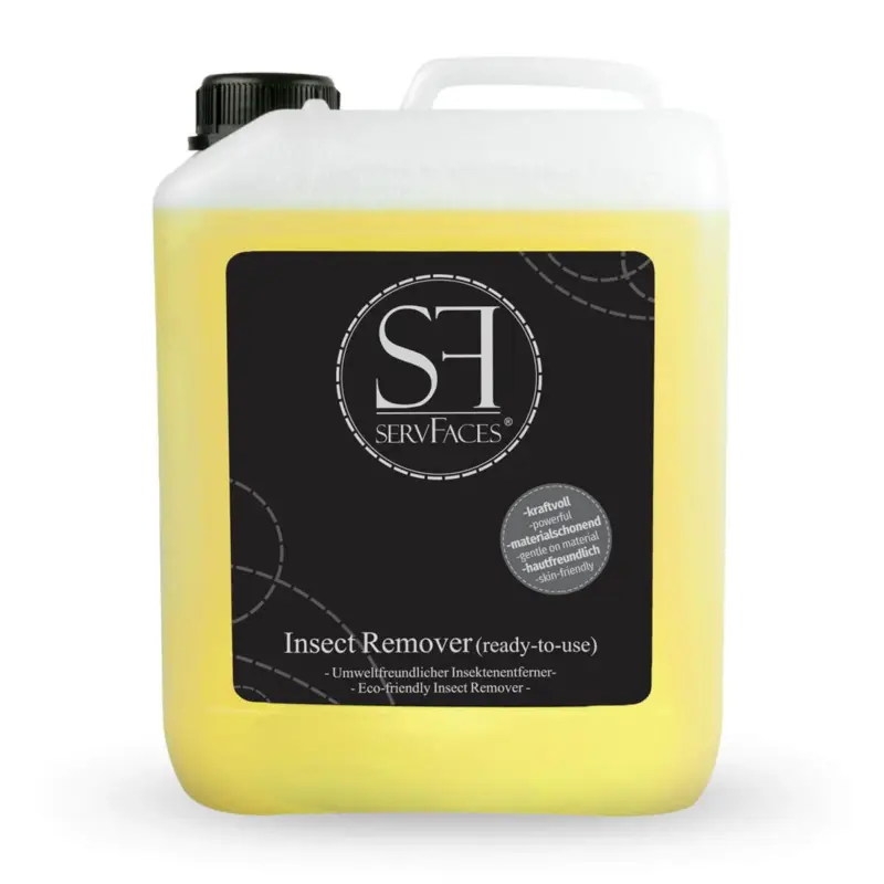 servFaces Insect Remover Insektenentferner 5L Neue Kollektion
