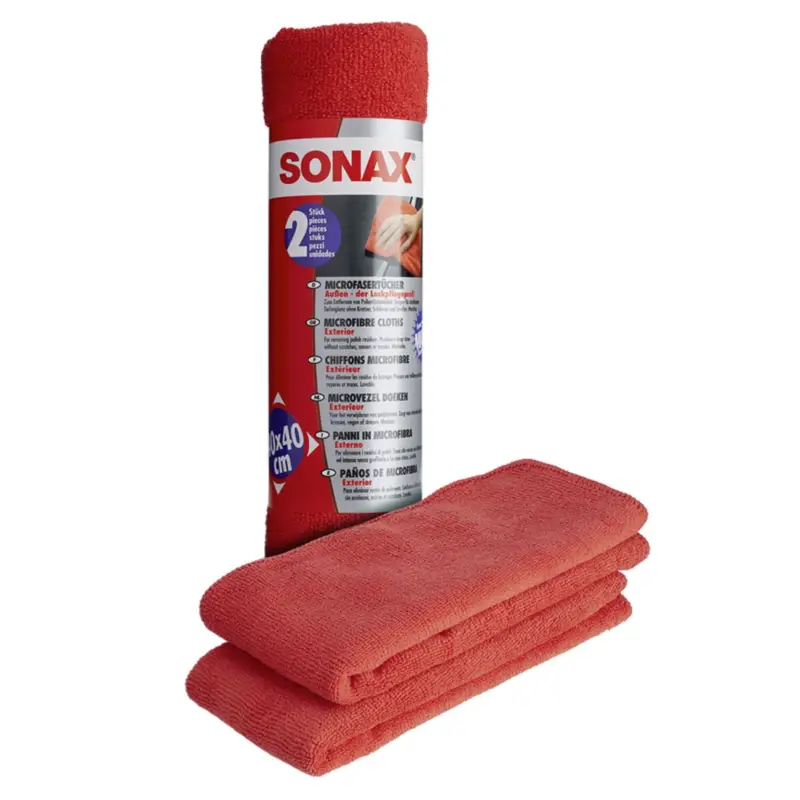 Neu Im Sortiment SONAX MicrofaserTücher Außen (2 St.)