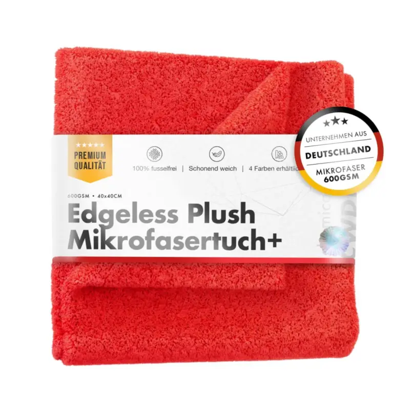 Solange Der Vorrat Reicht chemicalworkz Edgeless Plush Towel 600GSM Rot Poliertuch 40×40cm