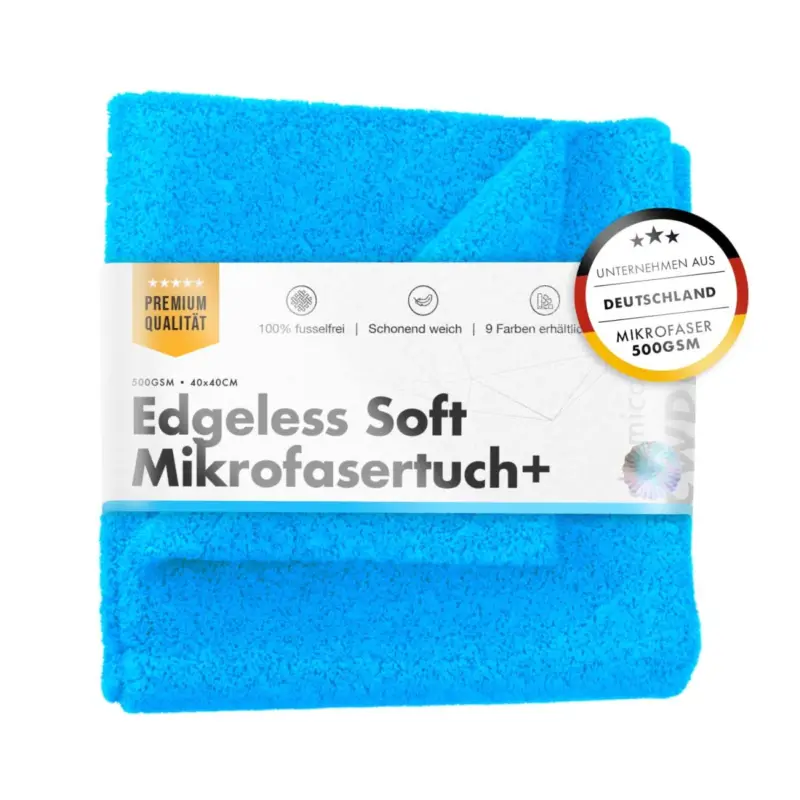 Nur Heute chemicalworkz Edgeless Soft Touch Towel 500GSM Blau Poliertuch 40×40cm