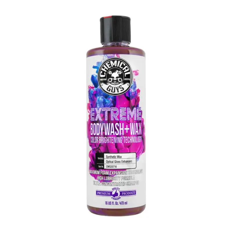 Chemical Guys Extreme Body Wash And Wax Versiegelungsshampoo 473ml Neue Ware
