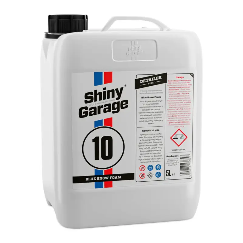 Shiny Garage Blue Snow Foam Aktivschaum 5L Garantierte Lieferung