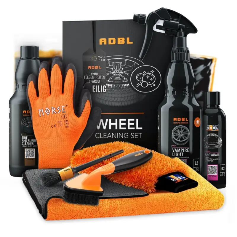 ADBL Wheel Cleaning Set (8-teilig) Günstig