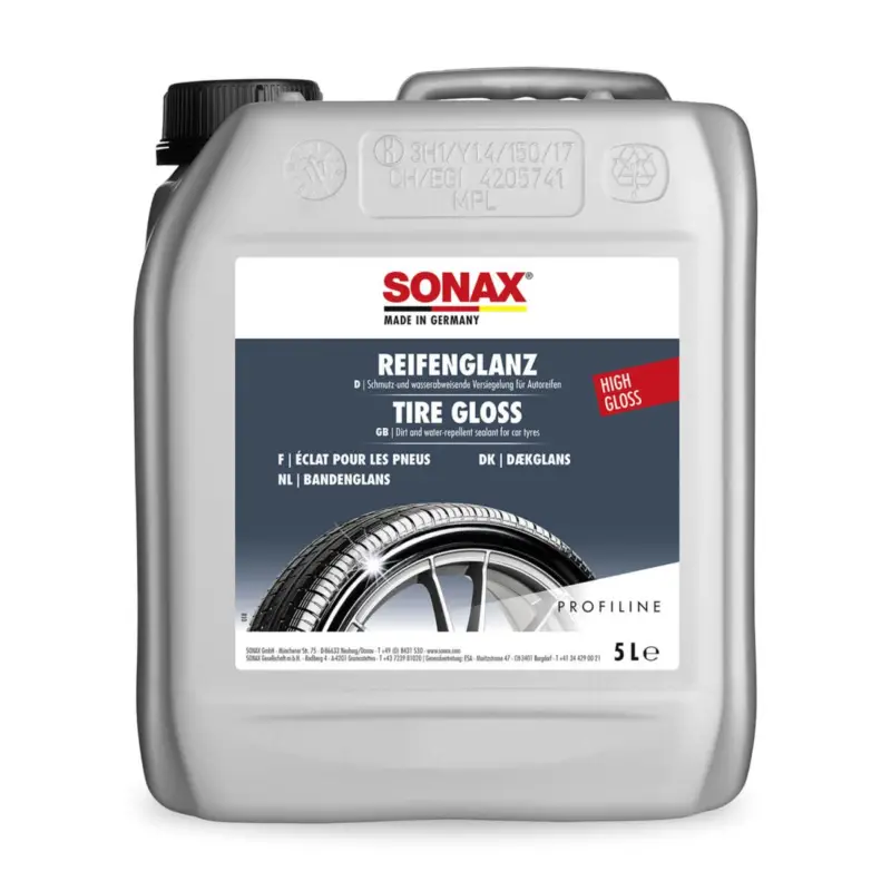 Heißes Angebot SONAX PROFILINE ReifenGlanz Gummipflege 5L
